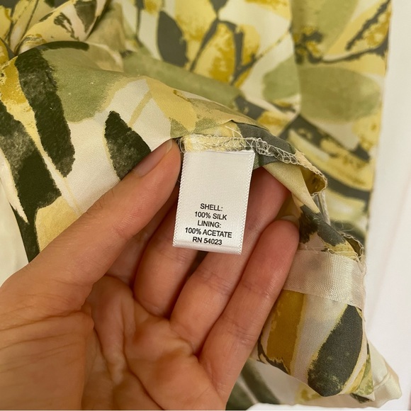 Banana Republic Silk Tropical Shift Dress - Picture 11 of 14